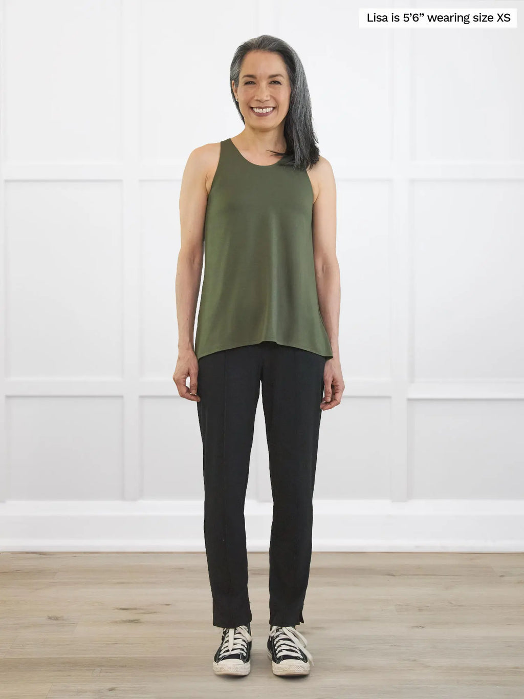 Eliana high-low tank top - FINAL SALE