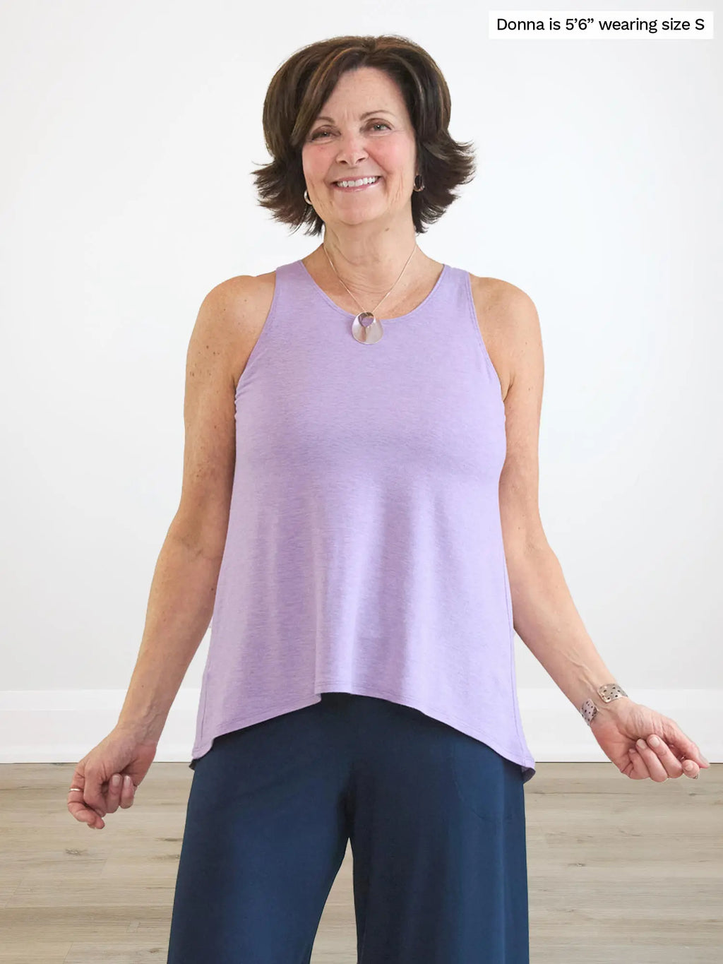 Eliana high-low tank top - FINAL SALE