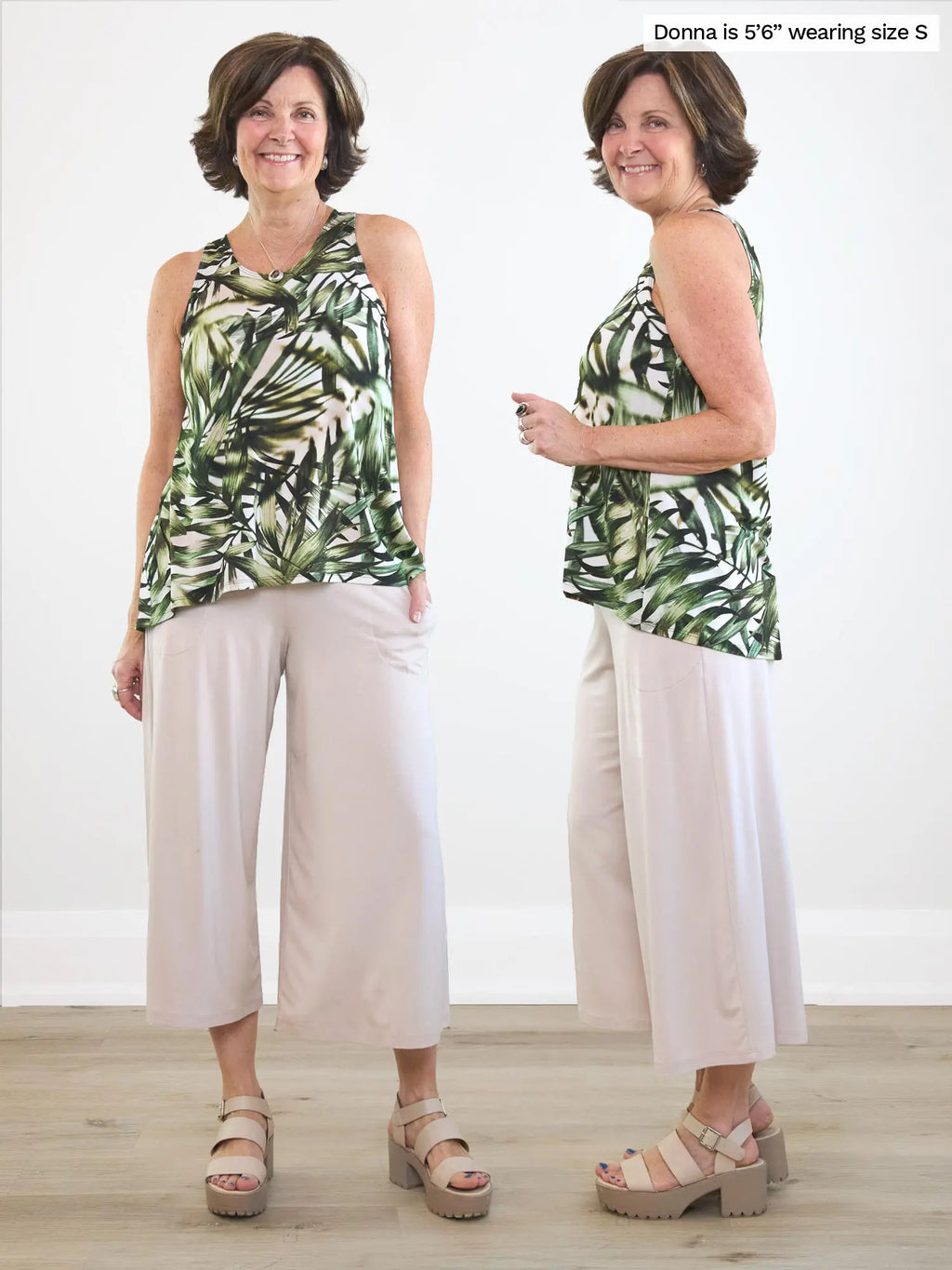 Eliana high-low tank top - FINAL SALE
