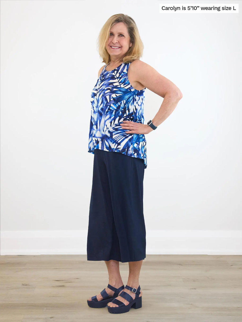 Eliana high-low tank top - FINAL SALE