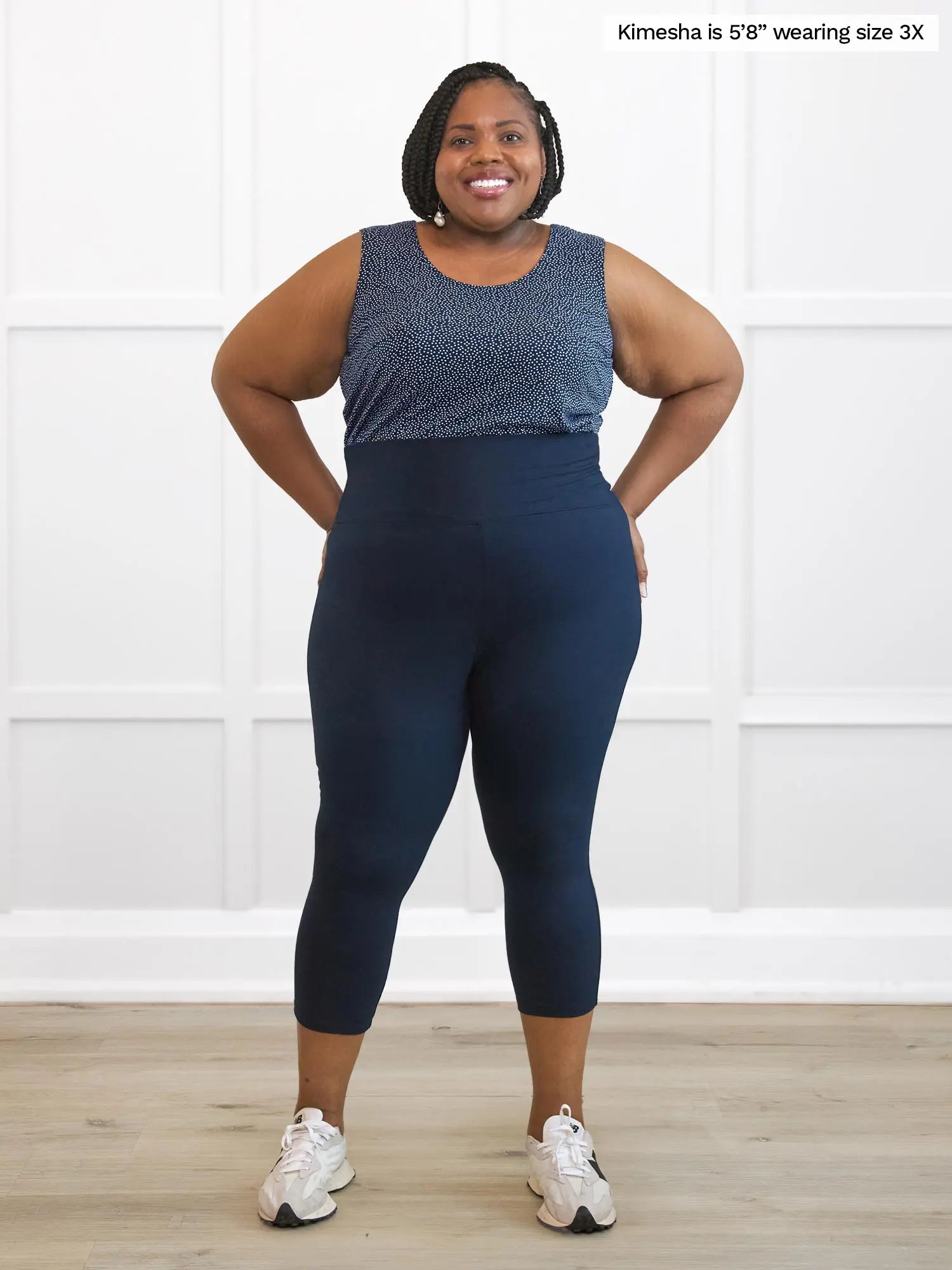 Lisa2 high waisted capri legging